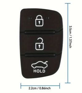 Membrana 3 butoane telecomanda Hyundai