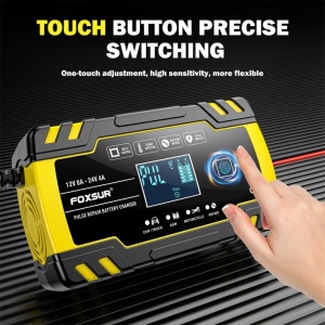 Incarcator Foxsur B0228-Y cu functie de reparare baterii
