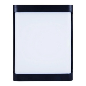 aplica LED exterior Techstar EX10 negru cu rama subtire si lumina rece