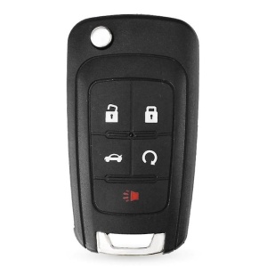 carcasa telecomanda smart key chevrolet opel cu 4 butoane si buton panica