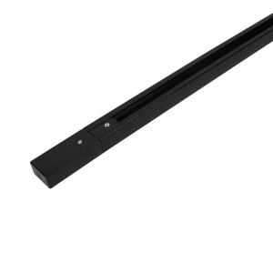 Sín Techstar® RailRacks spotlámpákhoz, L típusú egyfázisú, alumínium ház, 100 cm, fekete