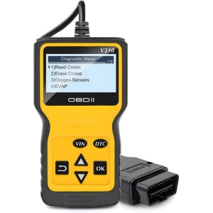 tester universal KONNWEI KW902 alb pentru citire si stergere coduri