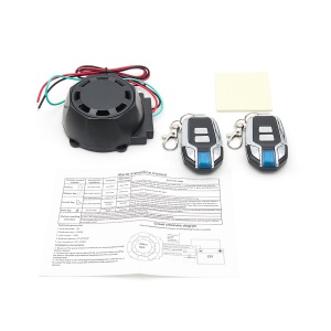 Continut pachet alarma antifurt Techstar 12V prezentare completa componente