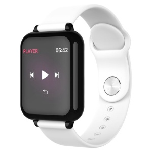 Techstar B57 Smartwatch Karóra, IP65 vízálló, Unisex Fitness Tracker, Pulse Monitoring, Bluetooth, Fehér - Img 7