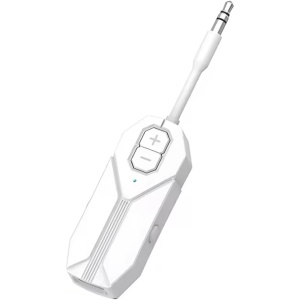 Techstar M126 audio adó és vevő Bluetooth 5.4-el, vezeték nélküli, hordozható, TV-vel kompatibilis, számítógép, hangszórók, fejhallgató, Aux 3,5 mm, újratölthető akkumulátor, kettős módú TX/R