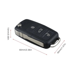 Carcasa cheie auto desfacuta 3 butoane compatibila Volkswagen Golf
