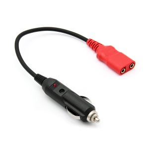 Adaptor cu mufa auto si cleste pentru alimentare