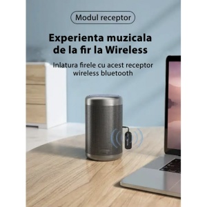 Prezentare functii adaptor audio wireless Techstar M28 negru