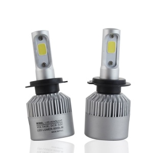 2 db Auto Techstar® S2 LED-es készlet, H7, 36w, 4000 lumen, 6500K, AUTO, 12-24 volt, COB, Canbus - Img 4