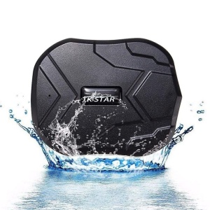 Set complet GPS tracker Techstar TK905 cu accesorii si manual in cutie maro