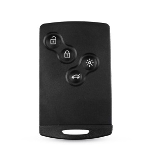 Komplett autókulcs Techstar® Renault, , Megane, Scenic, Fluence, 4 gombos, 433 MHz, 7952 chip