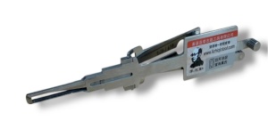 Decodor auto Lishi HU64 vedere laterala, pick decoder pentru contact si usa Mercedes