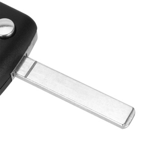 Vedere laterala cheie Peugeot Citroen 3 butoane cu lama deschisa