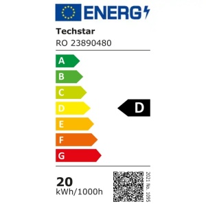 Eticheta eficienta energetica proiector LED Techstar LY-TGD-001 50W