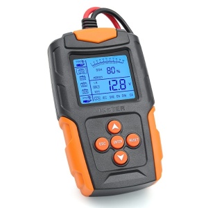 Analizor baterie auto Techstar FBT-200 cu cabluri conectate