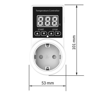 priza techstar pentru control temperatura in sere si terarii