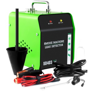 Techstar® SD403 füstszivárgás-érzékelő, EVAP-rendszerek professzionális tesztelése, autóipari csatornák és szívó- és kipufogórendszer, zöld/fekete