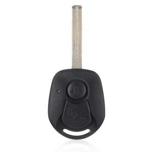 Cheie auto Ssang Yong Rexton cu carcasa neagra si 2 butoane functionale