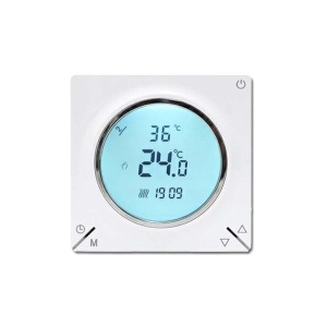 Techstar® TH-12 termosztát, digitális kijelző, 16 A, 3500 W, 220 V tápegység, fehér