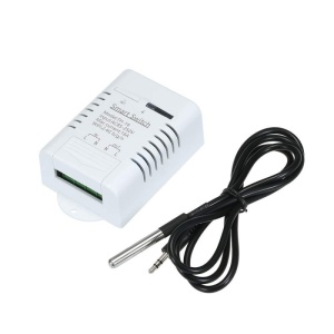 Techstar® WiFi intelligens kapcsoló, 16A, Smart Home, iOS és Android rendszerrel kompatibilis, Smart Life és hangvezérlés Alexán és Google Home-on keresztül, fehér