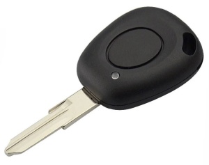 Techstar 1 gombos autókulcs-burkolat Renault Laguna I / Megane I-hez – VAC102 pengével kompatibilis