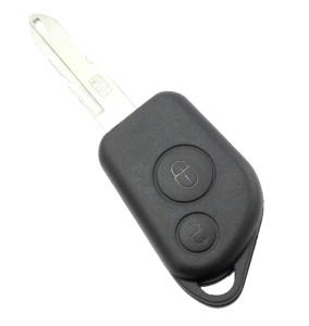 cheie auto techstar 2 butoane peugeot cu suport baterie