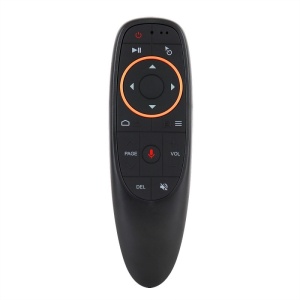 Techstar Airmouse G10 vezeték nélküli távirányító, gravitációs érzékelő, Google asszisztens, hangalapú keresés, Mac / Windows / Android / Linux / Raspbian
