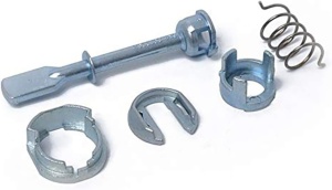 Tija + piese mici (arc, saibe, cleme) pentru reparatie butuc yala, compatibil Seat/VW 6K4837223A