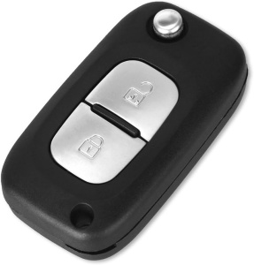 Techstar autós kulcstartó Renault Kangoo, Clio, Twingo - 2 gombos