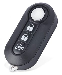 Carcasa neagra Fiat 3 butoane design clasic