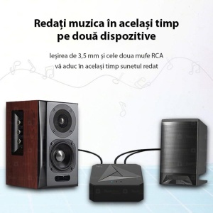folosire adaptor bluetooth techstar m21 pentru boxe si amplificatoare