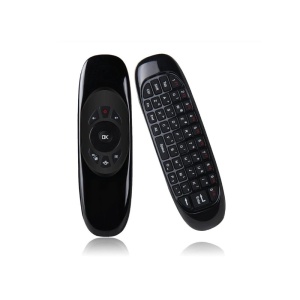 Techstar R15 Billentyűzet, vezeték nélküli, QWERTY, Air Mouse, mini távirányító, 2.4 G vezeték nélküli, giroszkóp, infravörös, PC, Smart TV, Android Box-hoz