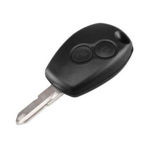 Techstar Renault Clio Komplett autó kulcs, Megane Kango, Dacia, Duster, Logan, Sandero, 434Mhz, PCF7946, NE72, 2 gomb