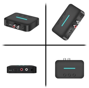 Techstar T88 Bluetooth Audio Receiver, Bluetooth 5.3, Bluetooth 5.3, AUX 3.5mm + RCA L/R, USB Play (U-Disk), USB-C 5V, 10m hatótávolság, Stereo HiFi - Img 3