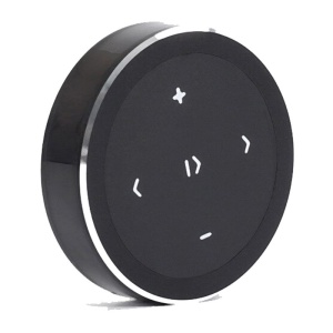 Techstar vezeték nélküli kormánykerék vezérlő, Bluetooth, Android navigációs médiavezérlés, telefon, táblagép, képernyő kikapcsolva, fekete