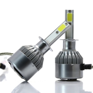 Set LED auto C6 H1, 3800 lumeni, racire activa, 36W, 6500K