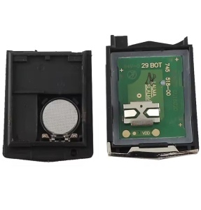 Autókulcs komplett Techstar távirányítóval, kompatibilis a Mazda 2, 3, 6, CX-7, CX-9, RX-8, 2 gomb, 433 MHz, 4D63 chip, pengével együtt. - Img 5