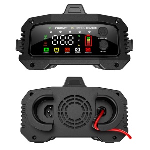 Porturi conectare Redresor Foxsur FPT-250, borne incarcare baterii auto si moto
