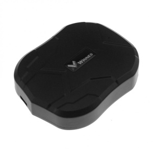 GPS tracker Techstar TK905 cu logo GPS pe carcasa frontala
