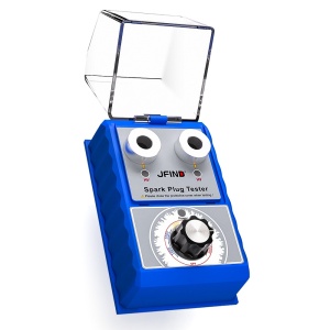 Tester bujii auto moto cu buton rotativ si indicatori luminosi