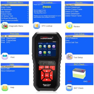 Comparatie interfete si meniuri KW850