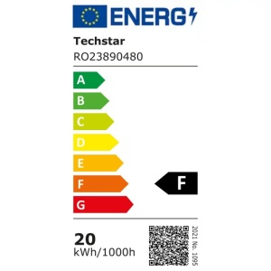 Eticheta eficienta energetica aplica LED exterior Techstar EX10 clasa A++
