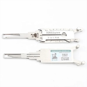 Decodor unealta auto Lishi Original TOY51 2-in-1 pentru yala, contact si usi, vedere generala produs