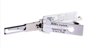 Lishi HU66 2 in 1 pick cu scala de decodare pentru incuietori contact si usa