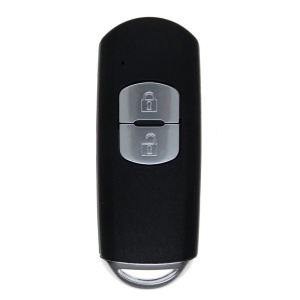 Carcasa cheie Mazda slim neagra 2 butoane