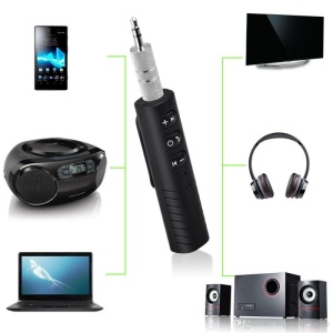 Rádióerősítő Techstar® Bluetooth Audio Jack 3,5 mm-es vezeték nélküli automatikus klip a BT2-n - Img 3