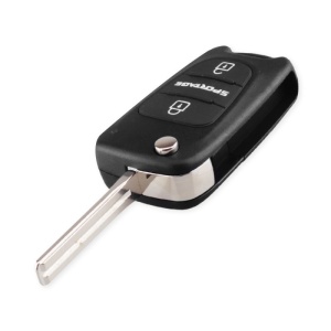 Cheie auto Techstar Kia cu lama metalica, compatibila modele 3 butoane