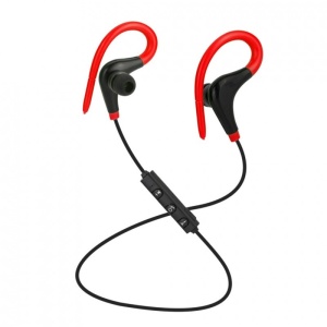 Techstar® BT200 vezeték nélküli fülhallgató, Bluetooth 4.1, HD audio, piros - Img 5