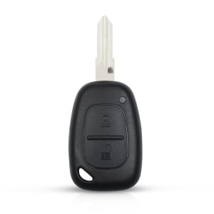 Carcasa cheie auto Techstar Renault Clio Megane Dacia Logan Sandero Duster 2 butoane VAC102 cu lama metalica