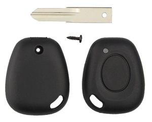 cheie techstar 1 buton cu lama montata pentru renault laguna megane prima generatie